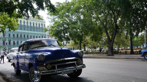 Kuba, Havana, Vintage, Automobilis