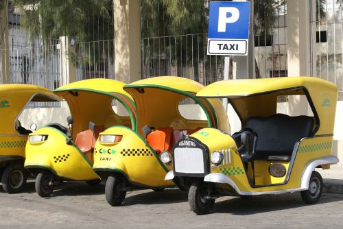 Kuba, Havana, Taksi