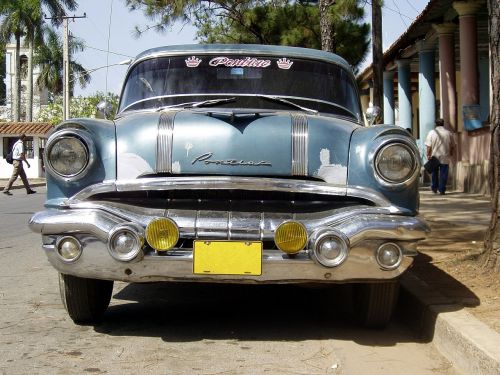 Kuba, Automatinis, Automobiliai, Oldtimer, Transporto Priemonė, Retro, Klasikinis, Usa, Kompanionai
