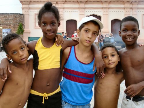 Kuba, Vaikai, Berniukai, Grupė, Vaikai Žaidžia, Gatvės Vaikai, Draugystė