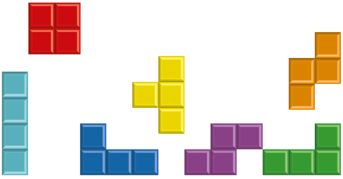 Kubas, Tetris, Žaisti, Blokai, Blokas