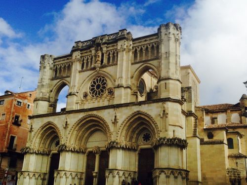 Cuenca,  Ispanija,  Katedra,  Architektūra,  Miestas,  Viduramžių,  Unesco,  Fasadas,  Paminklas,  Istorinis