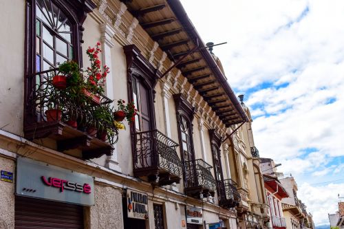 Cuenca Ecuador,  Architektūra,  Gatvė,  Senas,  Namas,  Be Honoraro Mokesčio