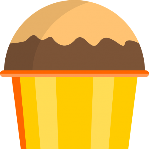 Cupcake, Tortas, Mufino, Desertas, Saldus Patiekalas, Nemokama Vektorinė Grafika