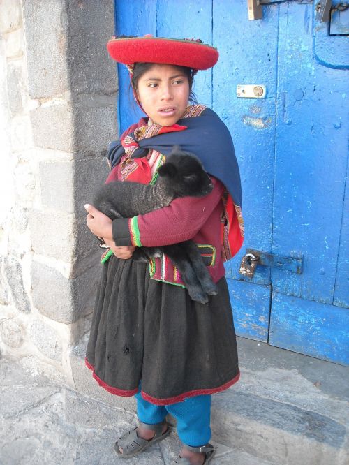 Cusco, Peru, Cusco Festivalis, Quechua, Mergaitė
