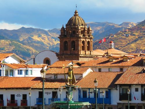 Cusco, Kraštovaizdis, Miestas, Stogai