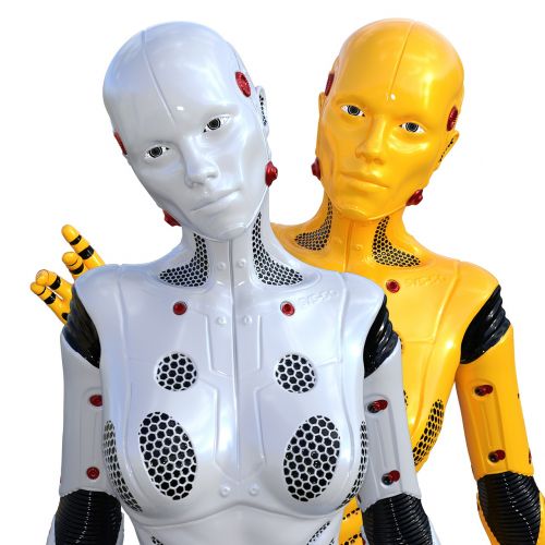 Cyborg, Robotas, Mokslinė Fantastika, Dirbtinis, Humanoidas, Futuristinis