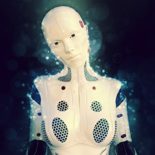 Cyborg, Dirbtinis Intelektas, Robotas, Technologija, Futuristinis, Mašina, Mechaninis, Humanoidas