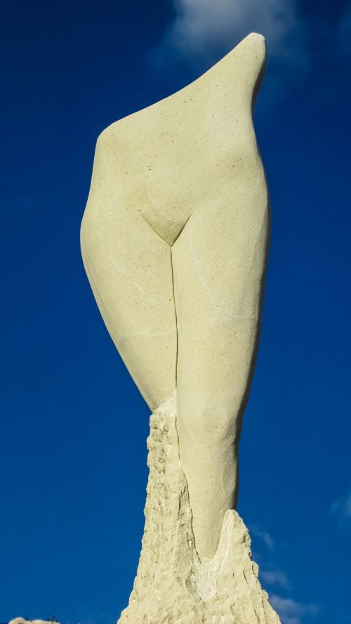Kipras, Ayia Napa, Skulptūrų Parkas, Moteris, Kūnas