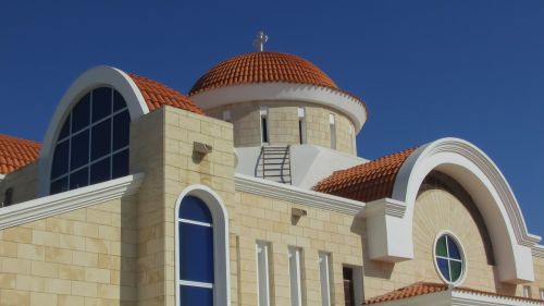 Kipras, Xylofagou, Bažnyčia, Kupolas
