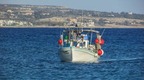 Kipras, Ayia Napa, Žvejyba, Žvejybos Laivas, Valtis, Jūra