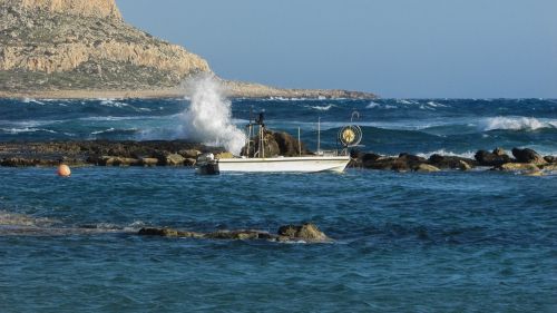Kipras, Ayia Napa, Kermia Beach, Valtis, Bangos, Smashing, Vėjuota, Žvejybos Pastogė
