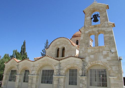 Kipras, Paralimni, Ayios Nektarios, Bažnyčia, Ortodoksas, Architektūra, Religija