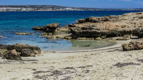 Kipras, Ayia Napa, Cove, Smėlėtas Paplūdimys, Jūra