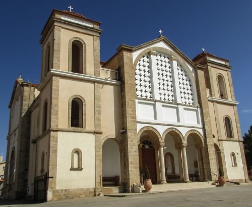 Kipras, Avgorou, Katedra, Bažnyčia, Ortodoksas, Ayios Petros Pavlos