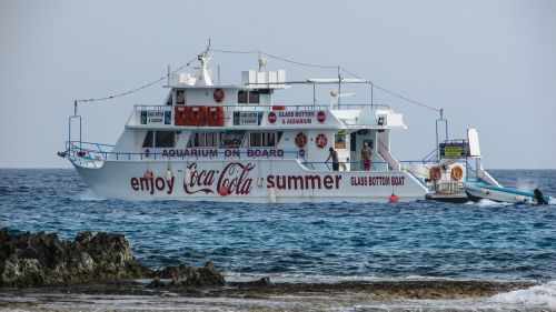 Kipras, Ayia Napa, Kruizinis Laivas, Stiklo Dugnas, Turizmas, Atostogos