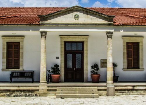 Kipras, Kiti, Bendruomenės Salė, Architektūra, Neoklasikinis