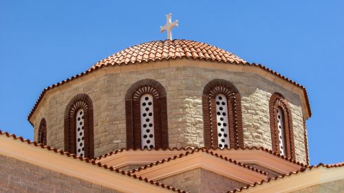 Kipras, Kiti, Ayios Kyriakos, Bažnyčia, Kupolas, Architektūra, Ortodoksas