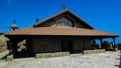 Kipras, Ayia Napa, Bažnyčia, Ortodoksas, Akmuo Pastatytas, Architektūra