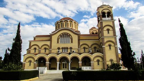 Kipras, Paralimni, Ayios Dimitrios, Bažnyčia, Ortodoksas, Architektūra, Religija