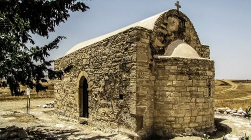 Kipras, Tersefanou, Bažnyčia, Akmuo Pastatytas, Architektūra, Ortodoksas, Religija
