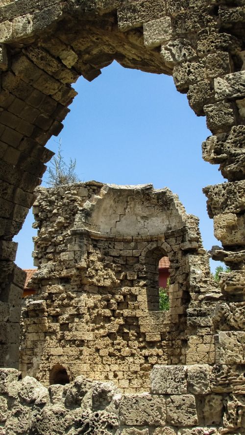 Kipras, Famagusta, Bažnyčia, Senas, Griuvėsiai, Architektūra, Istorinis, Paminklas
