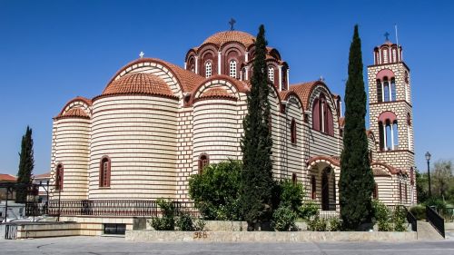 Kipras, Aradippou, Ayios Fanourios, Bažnyčia, Ortodoksas, Architektūra, Religija