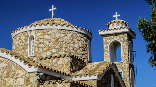 Kipras, Protaras, Pranašas Eliasas, Bažnyčia, Ortodoksas, Architektūra