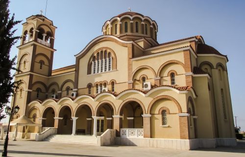 Kipras, Paralimni, Ayios Dimitrios, Bažnyčia, Ortodoksas, Architektūra, Religija