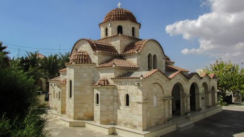 Kipras, Paralimni, Ayios Nektarios, Bažnyčia, Ortodoksas, Architektūra, Religija