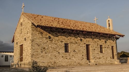Kipras, Ayia Napa, Ayios Arsenios Paisios, Bažnyčia, Ortodoksas, Religija, Architektūra