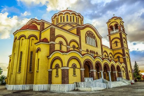 Kipras, Paralimni, Bažnyčia, Architektūra, Religija, Ortodoksas, Krikščionybė, Ayios Dimitrios