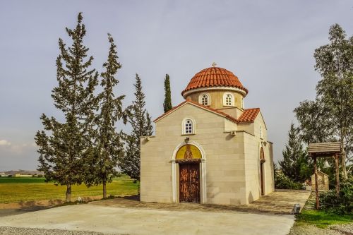 Kipras, Nissou, Bažnyčia, Architektūra, Ortodoksas, Krikščionybė, Religija, Ayios Eftichios
