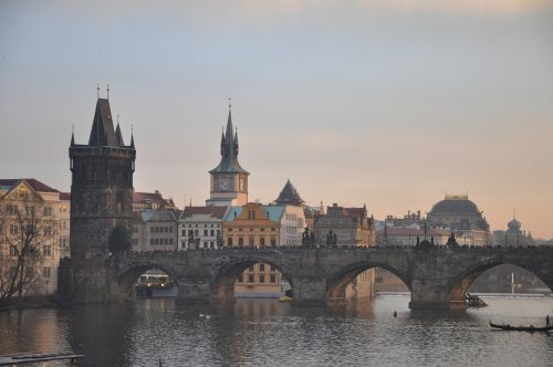 Čekų, Miestas, Jūra, Tiltas, Pastatas, Prague