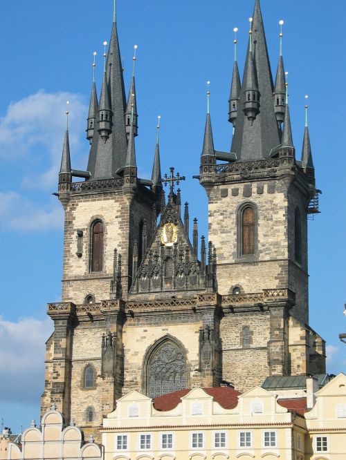 Čekijos Respublika, Prague, Tyn Bažnyčia, Bokštas, Religija