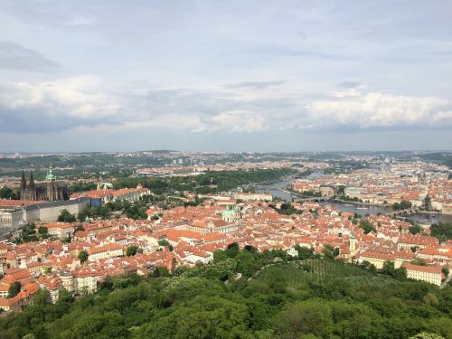 Čekijos Respublika, Prague, Stogas, Kraštovaizdis, Panorama