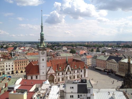 Čekijos Respublika,  Miestas,  Rotušė,  Pastatai,  Istorija,  Olomoucas,  Architektūra