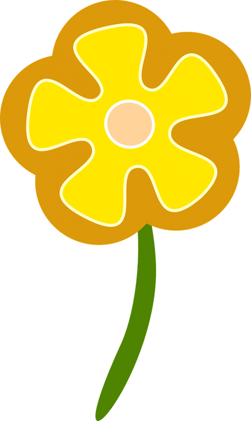 Daisy, Geltona, Gėlė, Gamta, Augalas, Nemokama Vektorinė Grafika