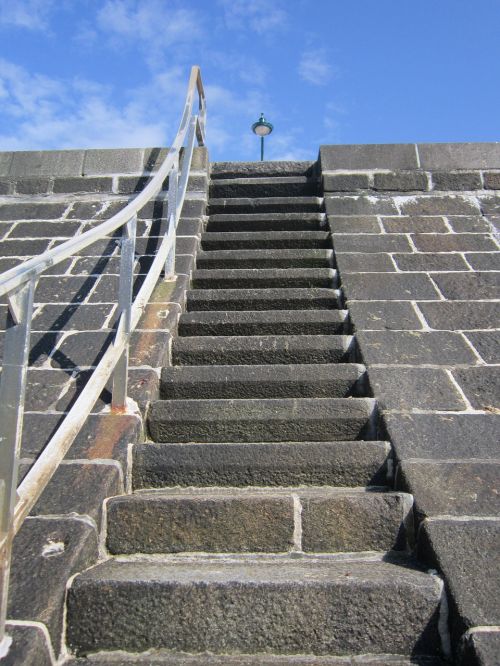 Užtvankos, Laiptai, Saint Malo, Šviesa