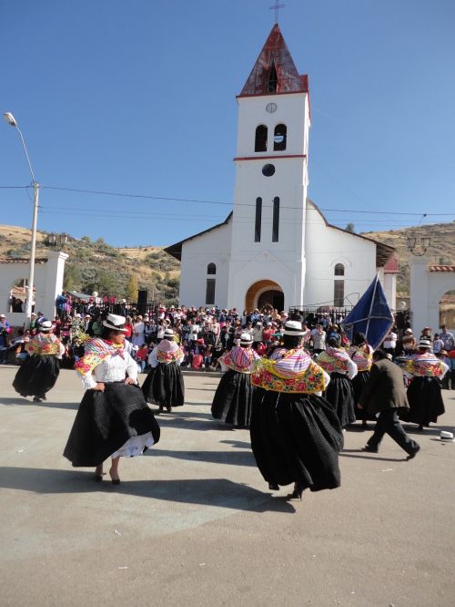 Šokis, Tradicija, Pagal Užsakymą, Peru, Sierra, Gatvė, Peru, Folkloras, Kostiumas, Kultūra, Spalvos