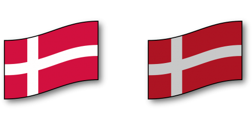 Danish, Denmark, Vėliava, Nacionalinis, Šalis, Nemokama Vektorinė Grafika