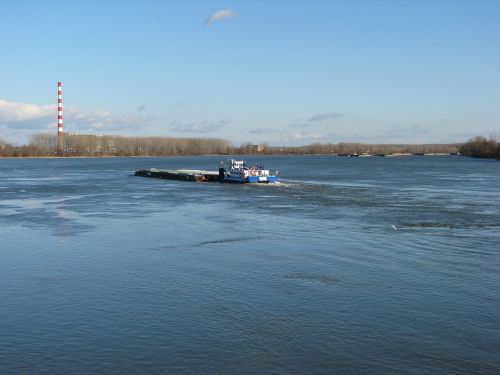 Danube, Upė, Serbija, Novisad, Valtis, Vanduo, Novi Sad