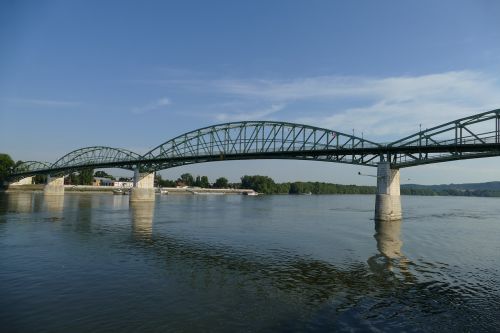 Danube, Upė, Vengrija, Upės Kruizas, Tiltas, Arka, Geležinis Tiltas, Ramstis
