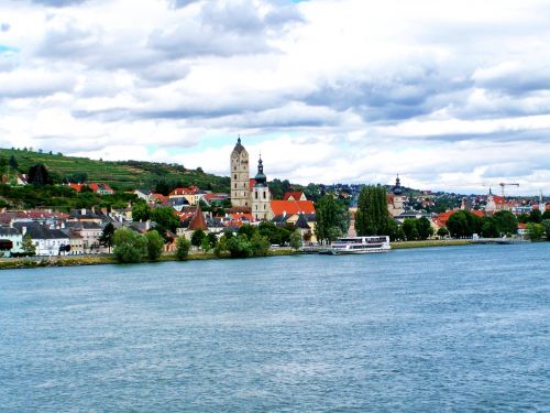 Danube, Krems, Austria, Kraštovaizdis
