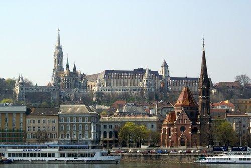 Dunojaus,  Budapeštas,  Vengrija,  Miestovaizdis