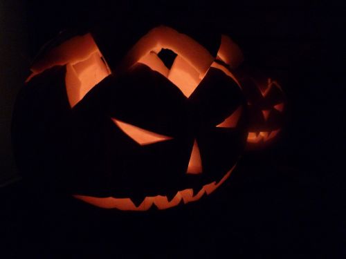 Tamsi, Moliūgas, Halloween, Creepy