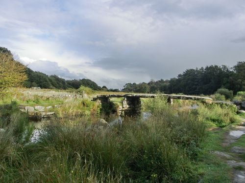 Dartmoor, Anglija, Jungtinė Karalystė, Devon, Kraštovaizdis, Kiauras, Nacionalinis Parkas, Tiltas, Akmeninis Tiltas