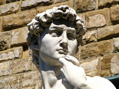 David, Statula, Akmuo, Skulptūra, Senas, Florencija, Italy, Michelangelo