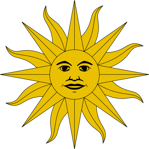 Diena, Saulė, Simbolis, Nemokama Vektorinė Grafika