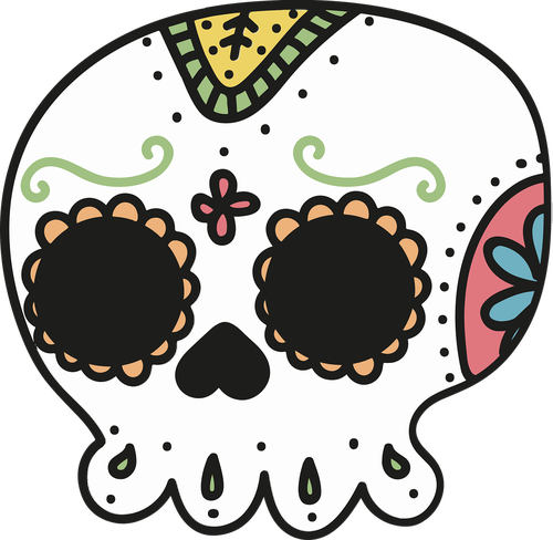 Mirusiųjų Diena,  Meksika,  Kaukolė,  Skeletas,  Piešimo,  Ranka,  Nemokama Vektorinė Grafika,  Nemokama Iliustracijos